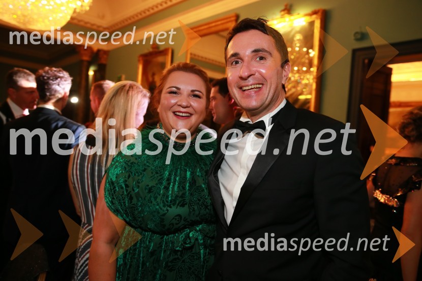  Petra Tolja, lastnica agencije Pure Travel;  Gregor  Jamnik, direktor hotela SlonChristmas Gala v Londonu