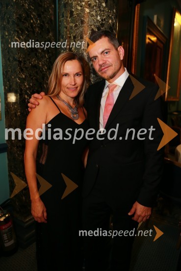 Tina Vipotnik Vesnaver;  Luka Vesnaver, DeloitteChristmas Gala v Londonu