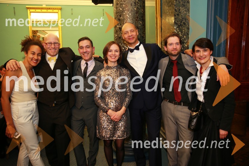  ... ;  ... ;  ... ;  Sophie Honey, veleposlanica Združenega kraljestva Velika Britanija in Severna Irska v Republiki Sloveniji;  ... ;  ... ;  ... Christmas Gala v Londonu