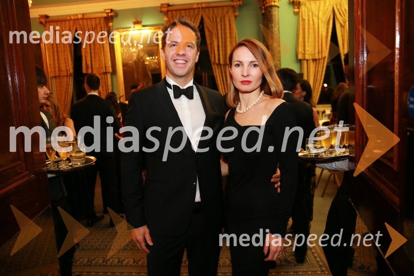  Nemanja Malbašić, SRC;  Jana PoljakChristmas Gala v Londonu