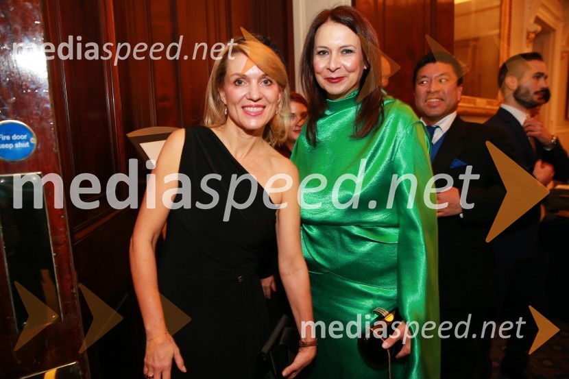  Barbara Uranjek, direktorica, Britansko-slovenska gospodarska zbornica;  Nina Kojima, bivša dopisnica RTV v Združenem Kraljestvu, režiserka in producentkaChristmas Gala v Londonu