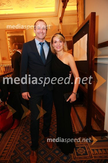  Primož Kreft, marketing, Gastrofuzija;  Barbara Uranjek, direktorica, Britansko-slovenska gospodarska zbornicaChristmas Gala v Londonu