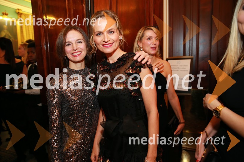  Sophie Honey, veleposlanica Združenega kraljestva Velika Britanija in Severna Irska v Republiki Sloveniji;  Katarina Kresal, pravnica in političarka, nekdanja ministrica za notranje zadeve;  Barbara Uranjek, direktorica, Britansko-slovenska gospodarska zbornicaChristmas Gala v Londonu