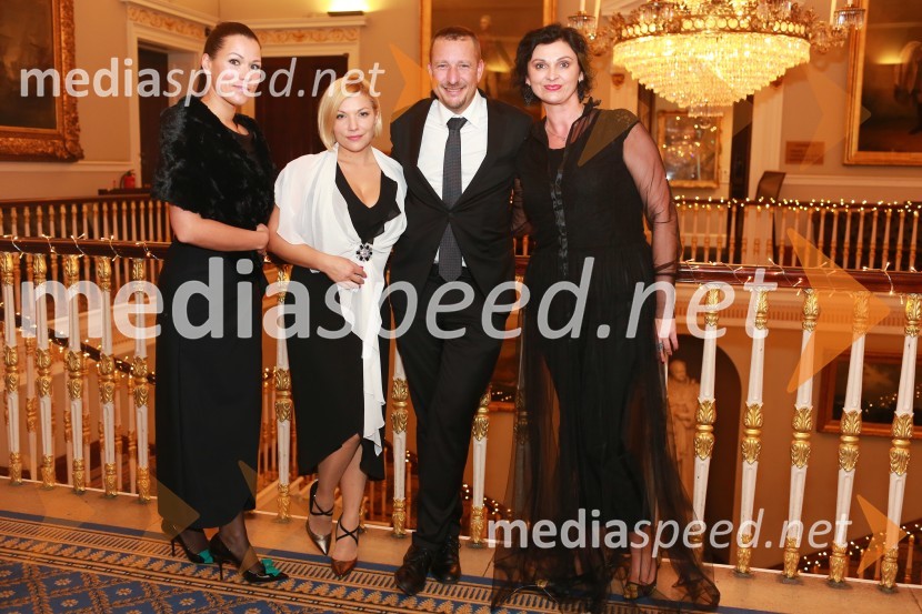  Ajda Sibinčič, Inštitut za poslovno-izobraževalne rešitve;  Alenka Vidic, CEO o28;  Gregor Pilgram, član uprave holdinga Generali CEE;  Simona  Špilak, BOC InstituteChristmas Gala v Londonu