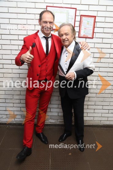  Jože Potrebuješ, skupina Čuki;  Alfi Nipič, pevecSilvestrski pozdrav 2019