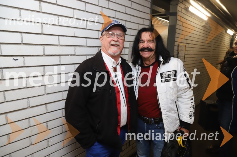  Tomaž Domicelj, glasbenik;  Slavko Kovačič-Spidi, glasbenikSilvestrski pozdrav 2019