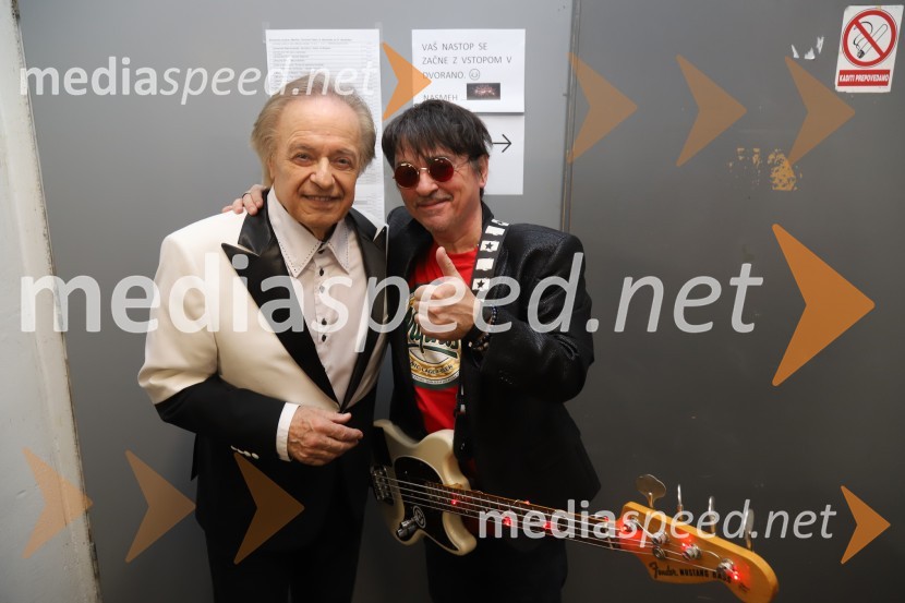  Alfi Nipič, pevec;  Dare Kaurič, glasbenik, skupina KingstonSilvestrski pozdrav 2019