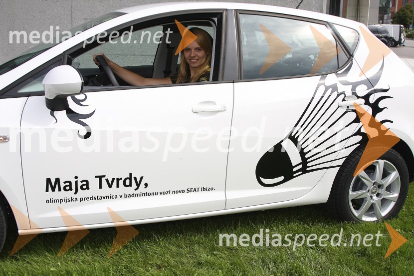 Maja Tvrdy, igralka badmintonaPredaja Seata Ibize Maji Tvrdy, olimpijski predstavnici v badmintonu na OI v Pekingu
