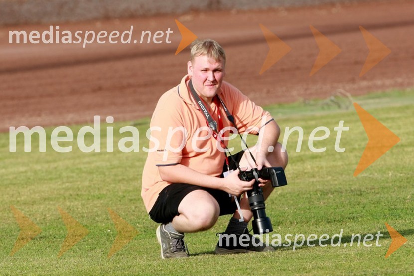 Sašo Ključarič, fotografSPEEDWAY SUPER POKAL SAX 2008