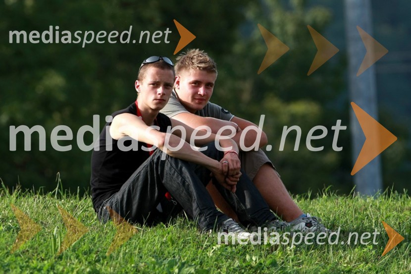 Aleksander Čonda (AMD Krško) in ...SPEEDWAY SUPER POKAL SAX 2008