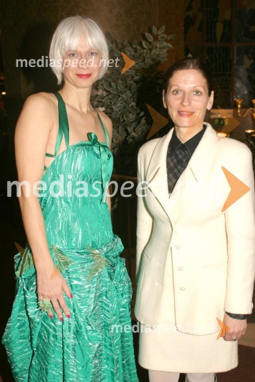 Barbra Drnač, plesna novinarka in urednica oddaje Parada plesa in Irena Lesjak, predsednica uprave Casina MariborBarbra Drnač