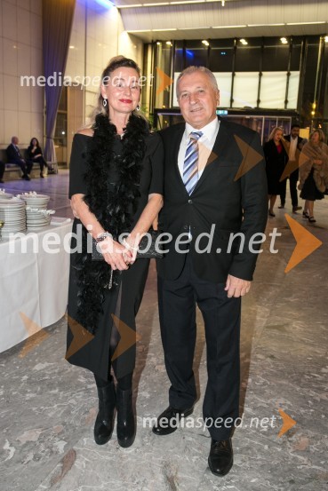  Norma de Saint Picman, intermedijska umetnica, CEO Noravision;  Dare Stojan, direktor Avitel, d.o.o.Managerski koncert 2019
