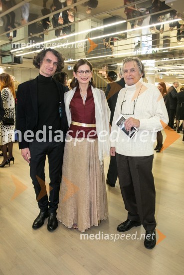  Jure Longyka, moderator;  Eva Longyka Marušič, voditeljica;  ... Managerski koncert 2019