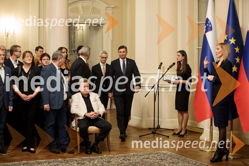  ... ;  ... ;  ... ;  ... ; dr. Jernej Pikalo, minister za izobraževanje, znanost in šport  RS;  Borut Pahor, predsednik Republike Slovenije;  ... ;  ... Športnik leta 2019