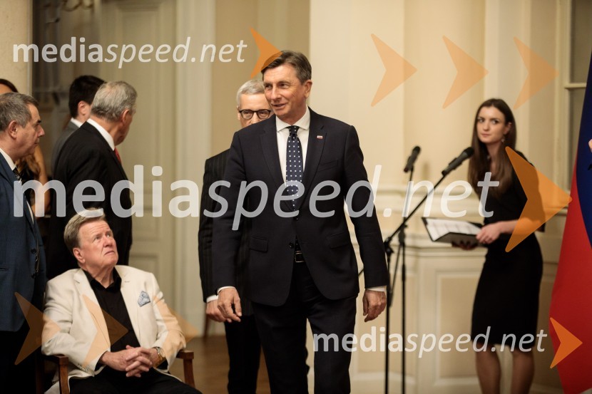  ... ;  Borut Pahor, predsednik Republike Slovenije;  ... Športnik leta 2019
