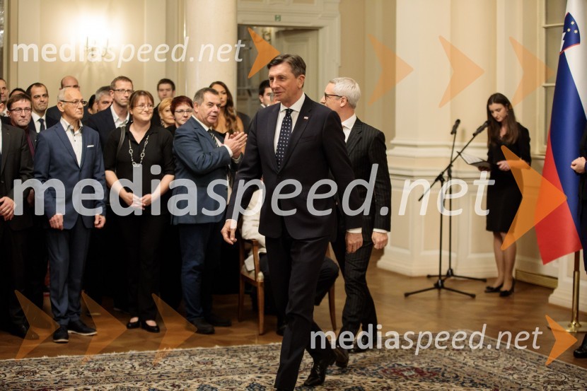  ... ;  ... ;  Borut Pahor, predsednik Republike Slovenije; dr. Jernej Pikalo, minister za izobraževanje, znanost in šport  RS;  ... Športnik leta 2019