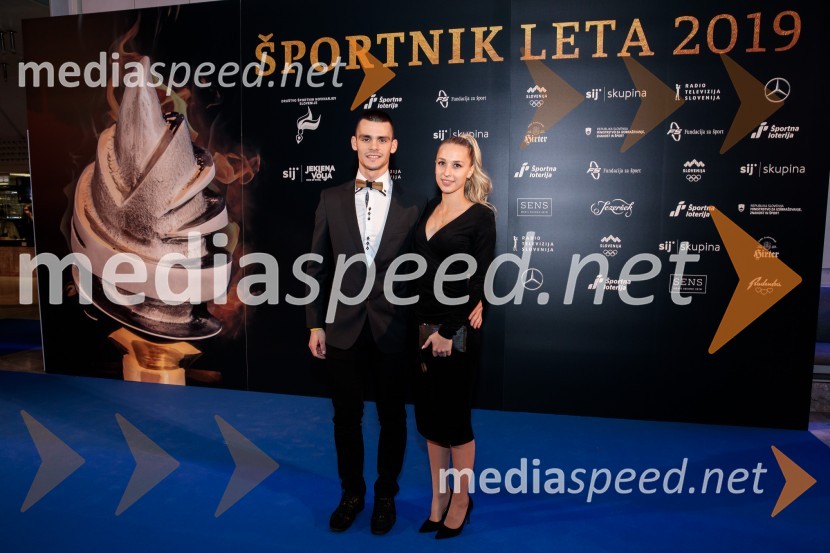  Tim Gajser, motokrosist, ekipa HRC (Honda Racing Corporation);  Špela MotalnŠportnik leta 2019