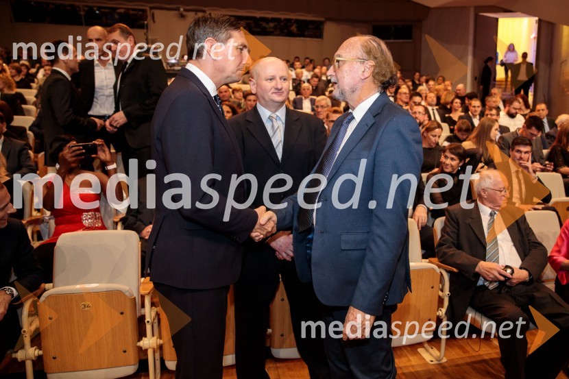  Borut Pahor, predsednik Republike Slovenije;  Jože Zidar, predsednik Društva športnih novinarjev Slovenije ;  ... Športnik leta 2019