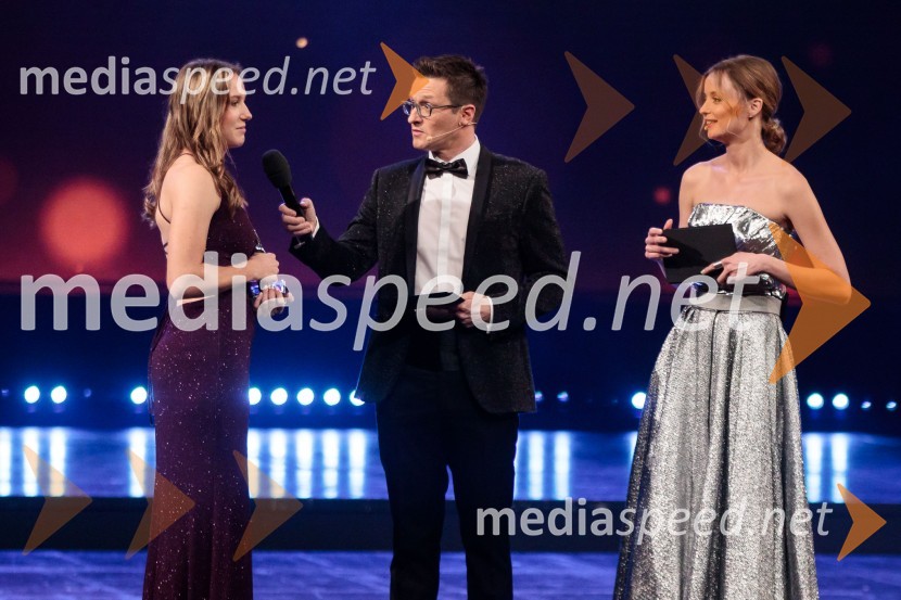  Kaja Juvan, tenisačica;  Saša  Jerković, novinar;  Ajda Smrekar, igralkaŠportnik leta 2019