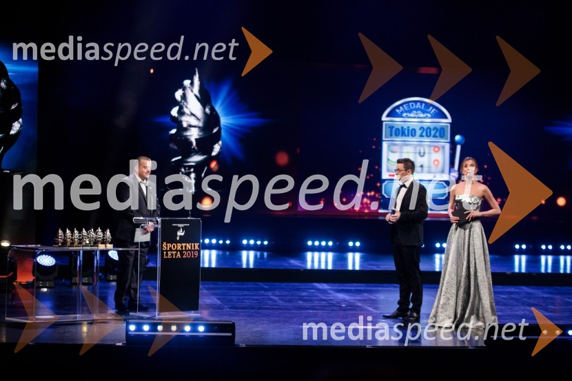  Joc Pečečnik, poslovnež;  Saša  Jerković, novinar;  Ajda Smrekar, igralkaŠportnik leta 2019