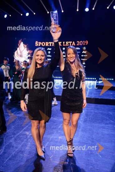  Špela Pomarenko Janjić, kajakašica;   Anja  Osterman , kajakašicaŠportnik leta 2019