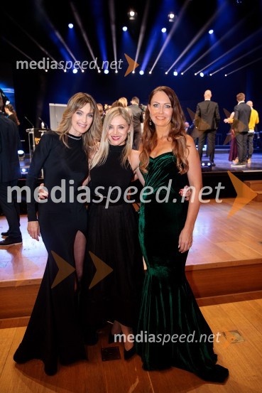  Bernarda Marovt, nekdanja manekenka;  Katarina Čas, igralka, voditeljica;  Mirjam Poterbin, mama Luke DončićaŠportnik leta 2019