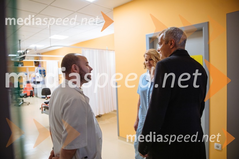 Županov obisk MO Maribor intervencijskih služb, porodnišnice in Doma pod Gorco