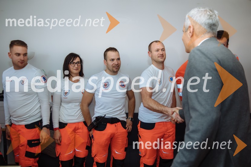 Županov obisk MO Maribor intervencijskih služb, porodnišnice in Doma pod Gorco