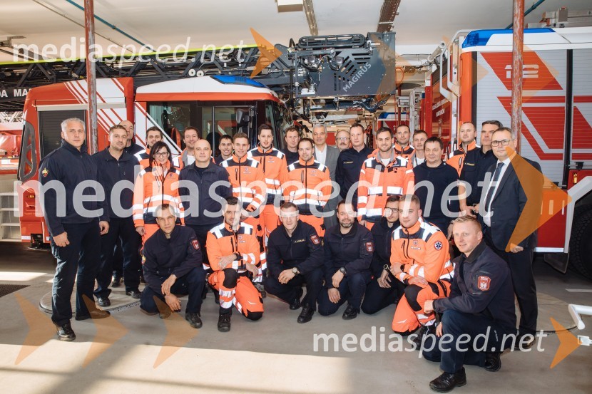 Županov obisk MO Maribor intervencijskih služb, porodnišnice in Doma pod Gorco