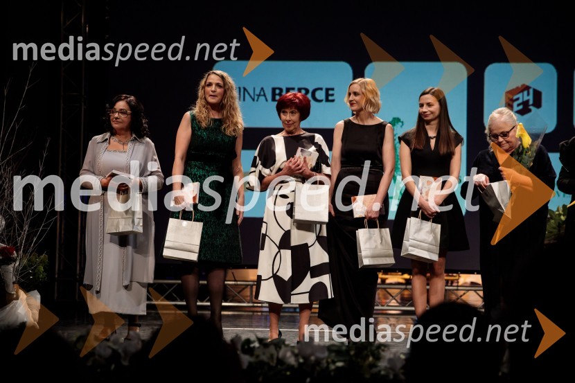  Alenka Rebula;  Bronja Žakelj, pisateljica;  Jasna  Pečjak;  Mojca  Šetinc Pašek, novinarka, voditeljica in urednica;  Nina Šenk Kosem, skladateljica;  Biserka Marolt Meden, poslovna direktorica, Pediatrična klinika LjubljanaSlovenka leta 2019 je Ninna Kozorog