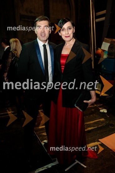  Mario Galunič, TV voditelj;  Melita Berzelak, odgovorna urednica revij Zarja in Pomagaj si samSlovenka leta 2019 je Ninna Kozorog