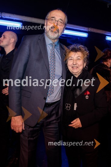  Igor Kadunc, generalni direktor RTV Slovenija;  Dragica Petrovič, direktorica, Avditorij PortorožSlovenka leta 2019 je Ninna Kozorog