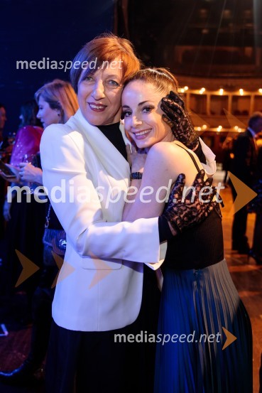  Viktorija  Potočnik, direktorica Pionirskega doma;  Ana Klašnja, balerinaSlovenka leta 2019 je Ninna Kozorog