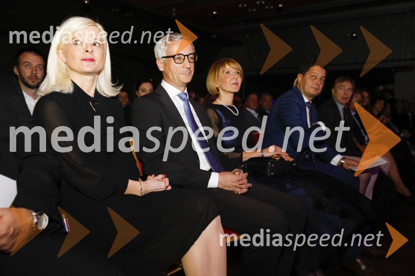 mag. Ksenija Klampfer, ministrica za delo, družino, socialne zadeve in enake možnosti RS; dr. Jernej Pikalo, minister za izobraževanje, znanost in šport  RS;  ... ; mag. Jože Torkar, Petrol, d.d., predsednik projekta Inženirke in inženirji bomo!Inženirka leta 2019 je Aida Kamišalić Latifić