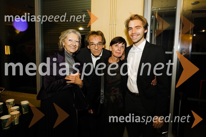  ... ;  ... ;  ... ;  Matic Lukšič, igralecZa narodov blagor, premiera satirične komedije