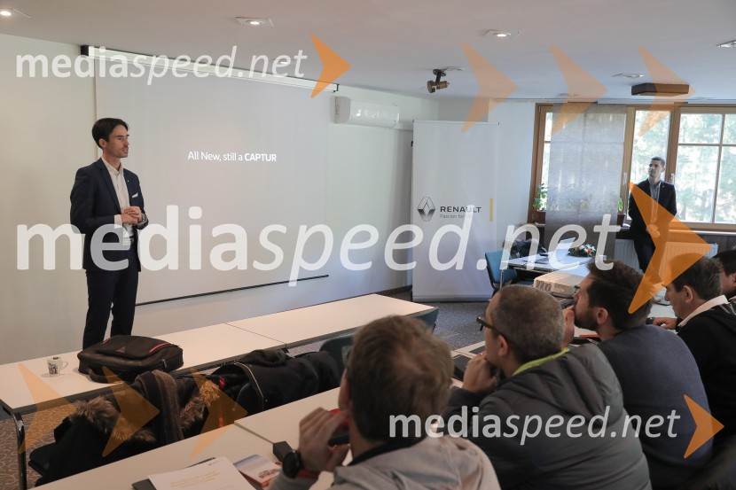 Slovenska predstavitev vozila Renault Captur