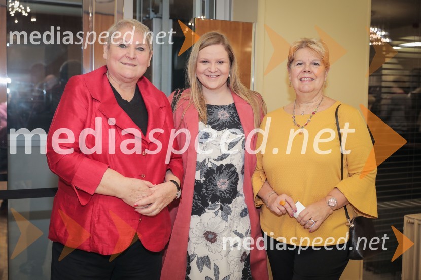  Branka Gombač;  Alma Rahne, novinarka;  Irena  Butoln, germanistkaKaraoke, premiera glasbene drame