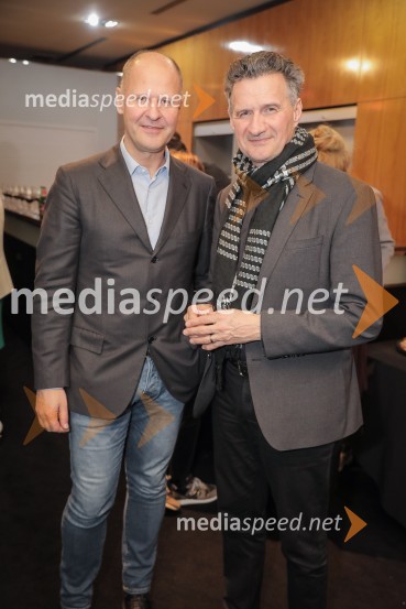  Staš Škrabec, Riko d.o.o.;  Milan Martin Cvikl,  član Sveta direktorjev Evropske banke za obnovo in razvoj (EBRD)Karaoke, premiera glasbene drame