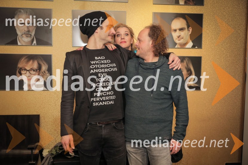  Gregor Gruden, igralec;  Gašper Jarni, igralecKaraoke, premiera glasbene drame