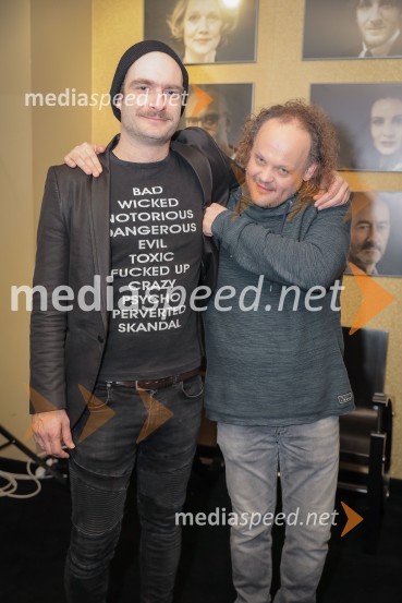  Gregor Gruden, igralec;  Gašper Jarni, igralecKaraoke, premiera glasbene drame