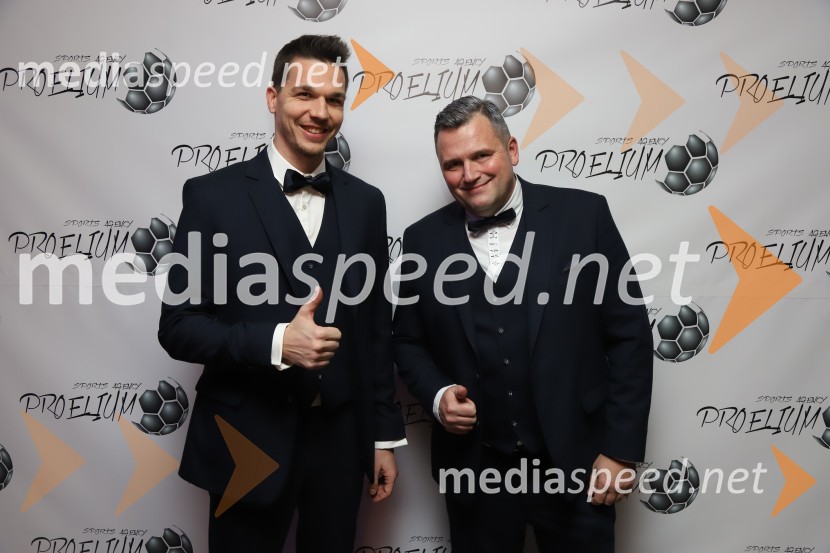 Jan Ternjak, direktor Športne agencije Proelium;  Damir Battisti, direktor Adecco H. R. d.o.o.Gala Proelium 2019, razglasitev najboljših športnikov in druženje