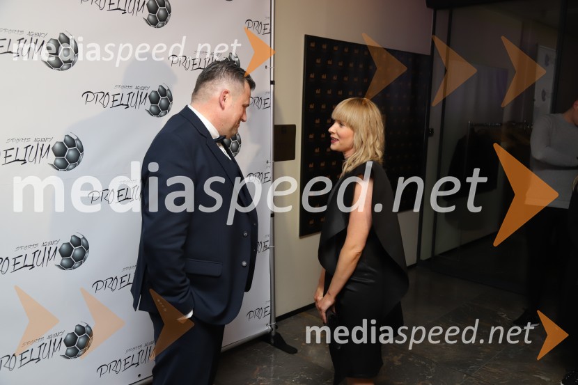  Damir Battisti, direktor Adecco H. R. d.o.o.;  Beba Ščap,  ekstreman športnica, humanitarkaGala Proelium 2019, razglasitev najboljših športnikov in druženje
