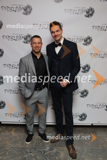  Rene Mlekuž, nekdanji smučar;  Jan Ternjak, direktor Športne agencije ProeliumGala Proelium 2019, razglasitev najboljših športnikov in druženje
