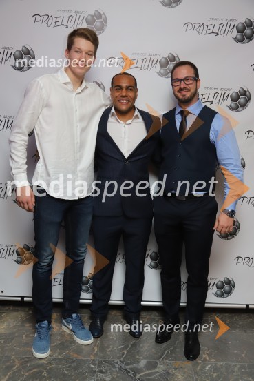  Rok  Možič, slovenski odbojkarski reprezentant ;  Marcos  Tavares, nogometaš, NK Maribor;  Aleš  Potrč, direktor in lastnik Fit TovarnaGala Proelium 2019, razglasitev najboljših športnikov in druženje