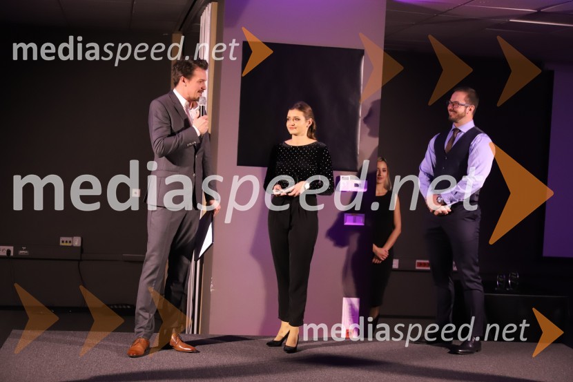  Mitja Šeško, moderator prireditev ;  ... ;  Aleš  Potrč, direktor in lastnik Fit TovarnaGala Proelium 2019, razglasitev najboljših športnikov in druženje