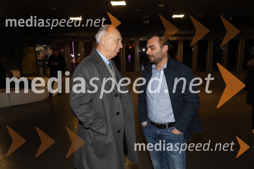  Janez  Ujčič, direktor Mednarodnega raziskovalnega centra druge svetovne vojne;  Simon Neuvirt, snemalec Od Eldorada do pekla, premiera dokumentarnega filma