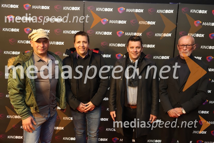  Robert Kranvogel, filmski ustvarjalec;  Robert Koler;  Aleksander  Markuž , direktor in lastnik podjetja Vamar;  Marjan Šrimpf, novinar RTV, filmski ustvarjalecOd Eldorada do pekla, premiera dokumentarnega filma