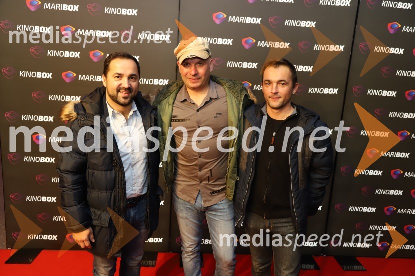  Tim Ribič, operni pevec, lastnik restavracije Miyabi, 1. tenor, Slovenski oktet;  Robert Kranvogel, filmski ustvarjalec;  Rok RibičOd Eldorada do pekla, premiera dokumentarnega filma