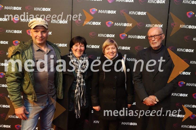  Robert Kranvogel, filmski ustvarjalec;  ... ;  ... ;  Marjan Šrimpf, novinar RTV, filmski ustvarjalecOd Eldorada do pekla, premiera dokumentarnega filma