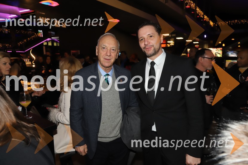  Janez  Ujčič, direktor Mednarodnega raziskovalnega centra druge svetovne vojne;  Stipe Jerić, direktor MariboxOd Eldorada do pekla, premiera dokumentarnega filma